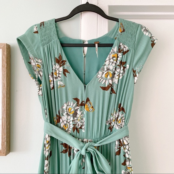 Free People “ All I Got “ Boho Maxi Dress 0 - Picture 3 of 13